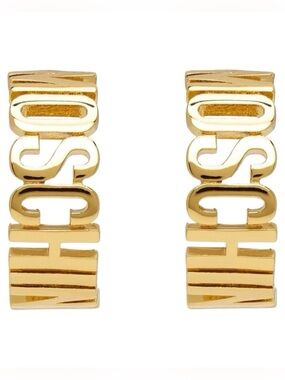 MOSCHINO Lettering Earrings